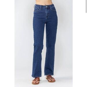 Judy Blue “Back to Your Roots” Straight Leg Jeans | Size 7/28